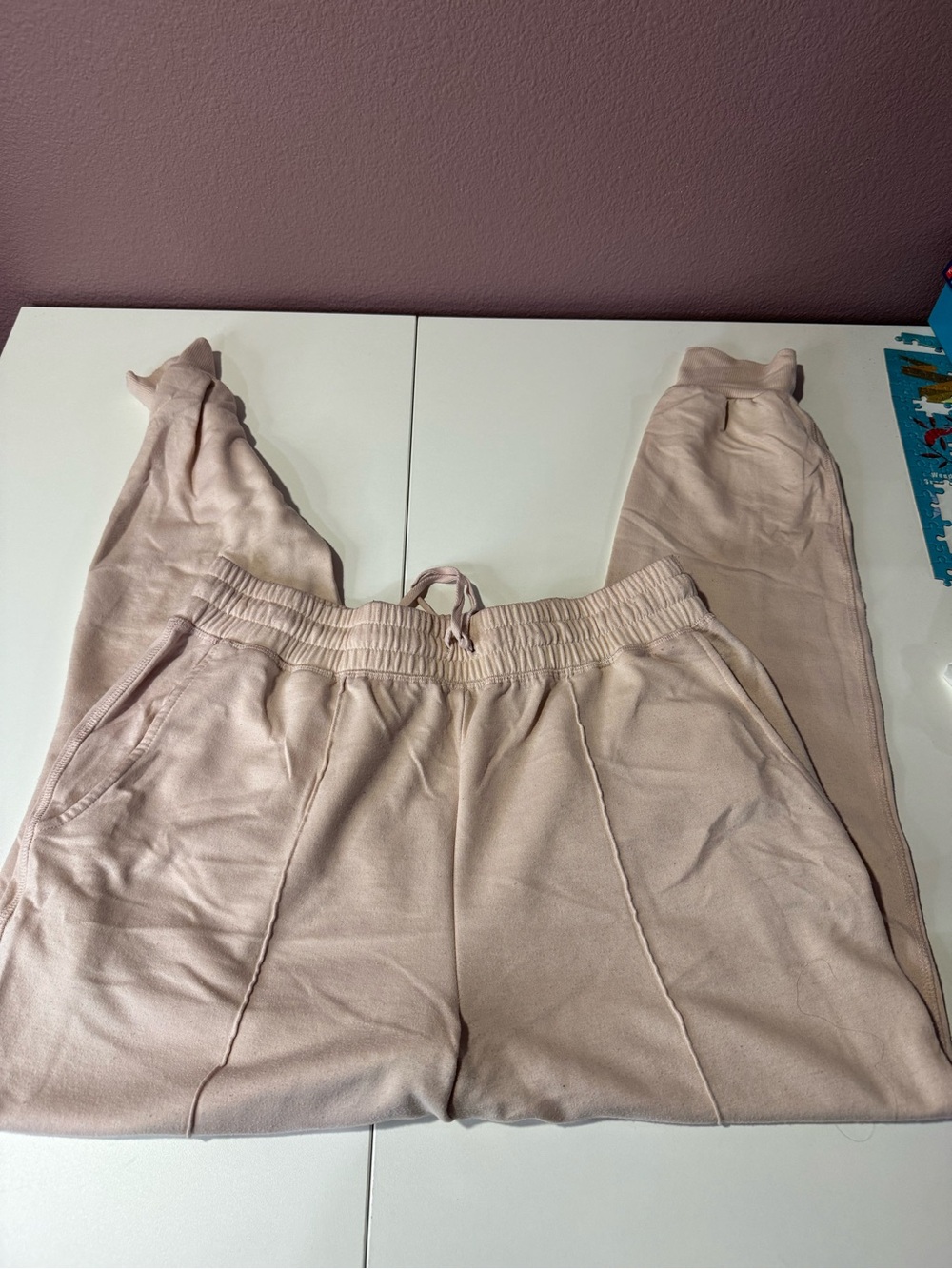 LC Lauren Conrad Blush Pink Women’s Jogger Sweatpants